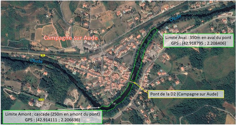 carte no kil campagne sur Aude